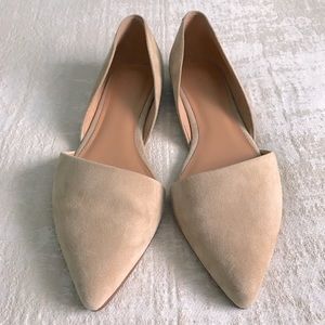 J. Crew | Flats | Suede | Nude/Tan | Size: 8.5